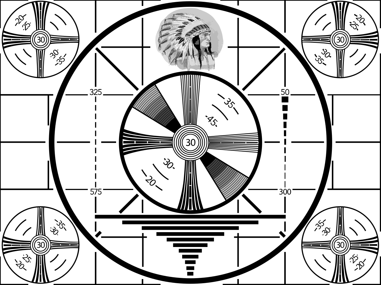 RCA Indian Head test pattern